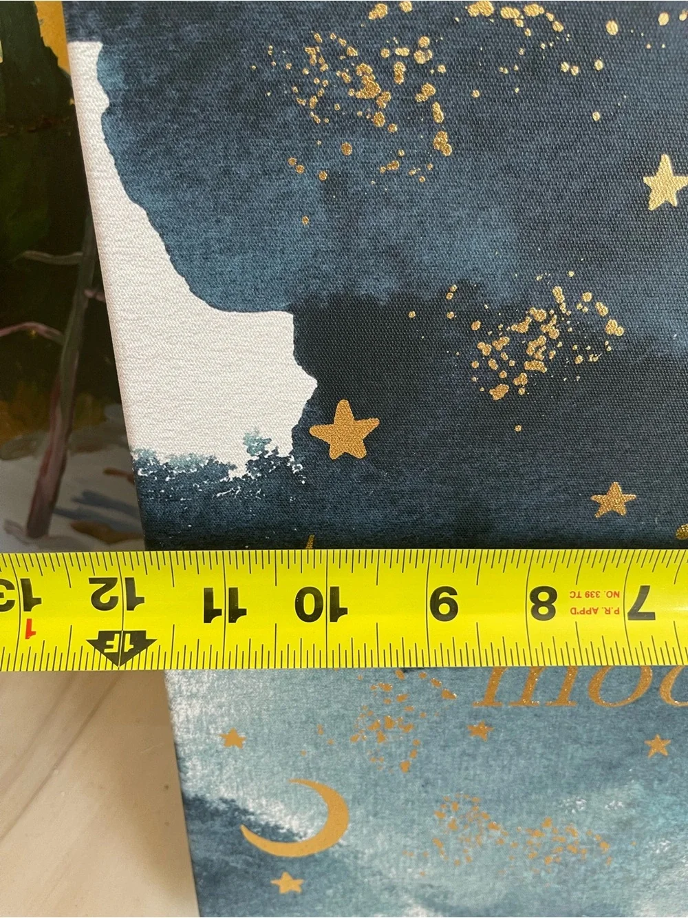 Stay Wild Moon Child Wall Art - Gold & Blue